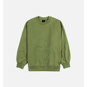 Sz Small NIKE WMNS Air Jordan Flight Fleece Crewneck Sweatshirt FB5116 340 - NWT